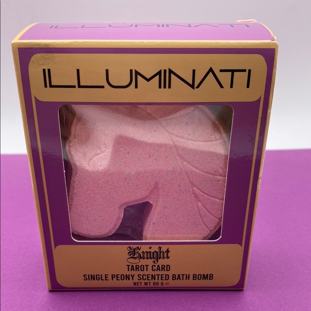 Illuminati Knight Bring Balance To Your Life And Avoid Extremes Peony Bath Bomb